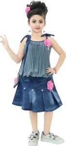 Chandrika Girls Casual Skirt Top, Slingbag Price in India - Buy ...