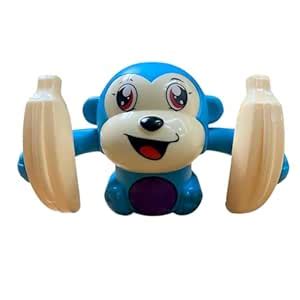 Buy Mazhai Vaanam Toys|Tumbling Monkey Toy|Banana Monkey|Musical ...