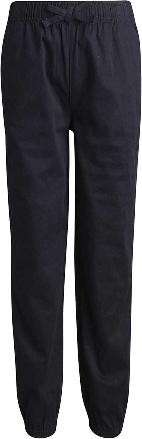 Buy U.S. Polo Assn. Girls’ School Uniform - Cotton Twill Khaki Jogger ...