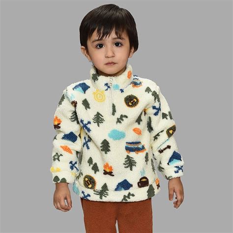Mi Arcus - Adventure Caravan Knitted sweatshirt - Baby Sweatsuit Boy