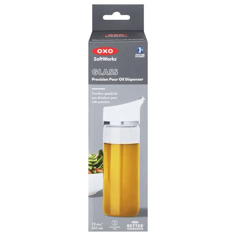 OXO Oil Dispenser, Precision Pour, Glass, 12 Ounce (12 oz) Delivery or ...