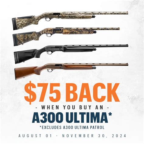 Beretta A300 Rebate - Elk River Guns