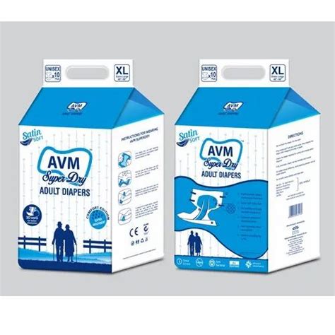 Adult Diaper - AVM Super Dry - Premium Manufacturer from Thoothukudi