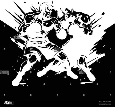 Muay thai training Black and White Stock Photos & Images - Alamy