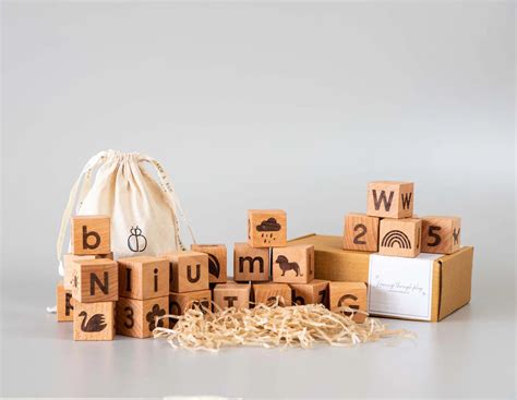BIRCH & BUG Learning Blocks Set of 26