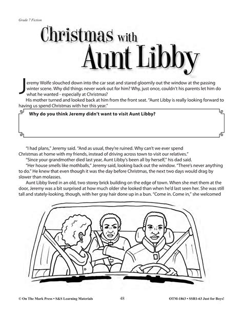 Reading Comprehension Worksheets | Seventh Grade Reading ... - Worksheets Library