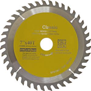 DUMDAAR 1pc 7inch TCT Saw Wood Blade 7”X25.4mmX40T Wood cutting wheel ...
