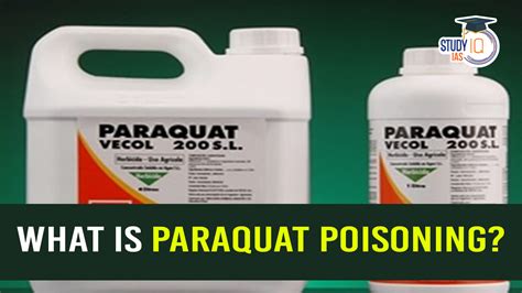 What is Paraquat Poisoning?