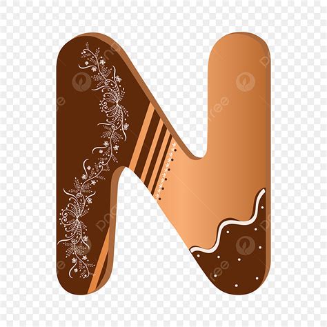 Decorative Letter N