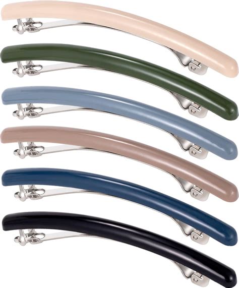 Amazon.com : Pndeyo 10pcs Barrette Clips for Women's Fine Hair, French ...