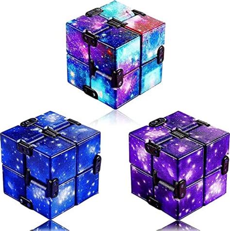 Buy Infinity Cube Fidget Toy, Stress and Anxiety Relief Mini Preschool ...
