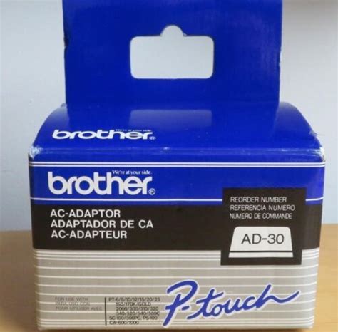 Buy Brother AD-30 AC Adapter for P-Touch Label Maker 7V Power Supply ...