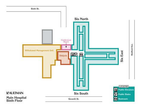 Aultman Hospital Map (2022) - All Maps