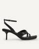 Buy Black Heeled Sandals for Women by Pedro Online | Ajio.com