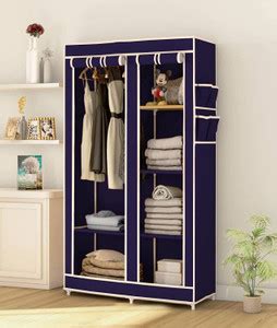CITRODA 2 Door 6 Shelf Multipurpose Wardrobe for Clothes Storage ...