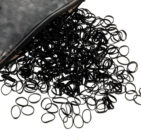 Amazon.com : Elastic Hair Rubber Bands, 2500 pcs Soft Ponytail Elastics ...