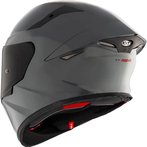 KYT TT Revo Plain GRL Grey Gloss Helmet– Moto Central