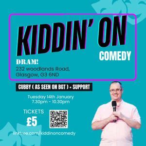 Kiddin On Comedy - 14th January 2025, Dram Glasgow, 14 January 2025 ...