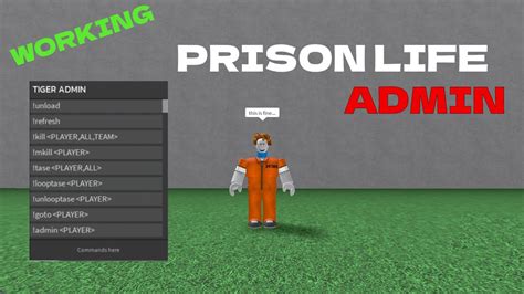 Image result for Admin Commands Script GUI Prison Life