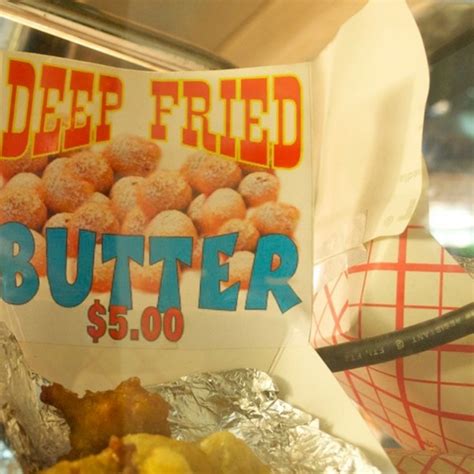 Deep Fried Butter - State Fair Food (Video )