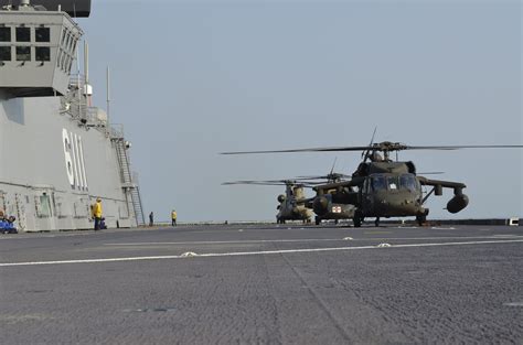 2nd Combat Aviation Brigade conducts deck-landing qualification ...