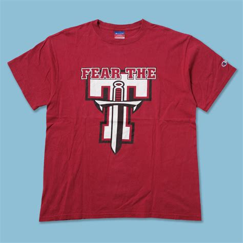 Vintage Champion Texas Tech T-Shirt XLarge | Double Double Vintage