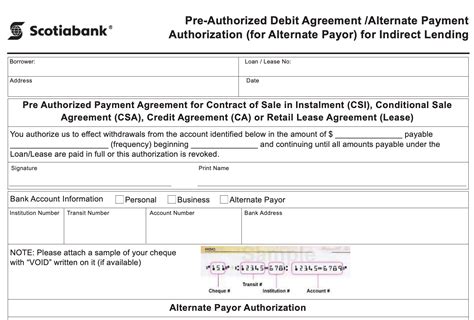 Void Checks or PAD Forms - Mortgages Lab