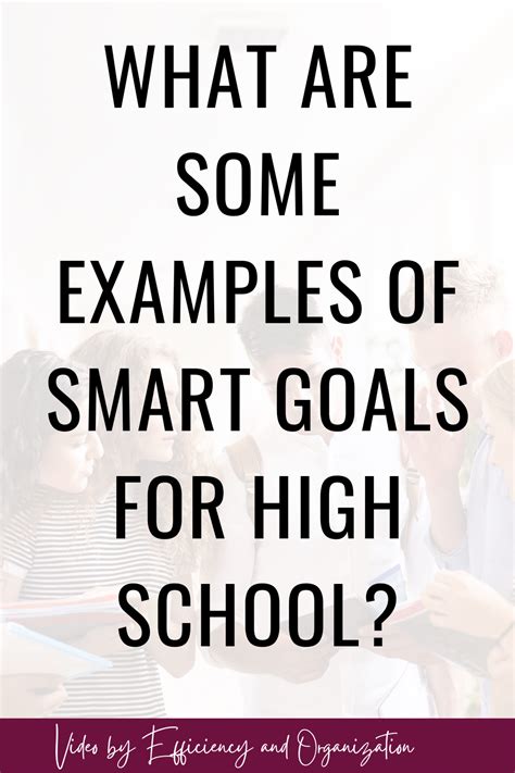 Image result for Smart Goals School Examples