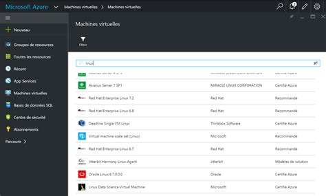 Azure VM 的图像结果