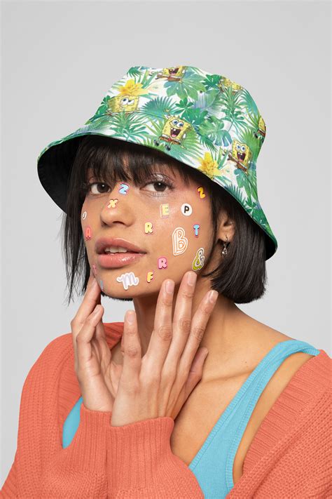 Spongebob Tropical Bucket Hat