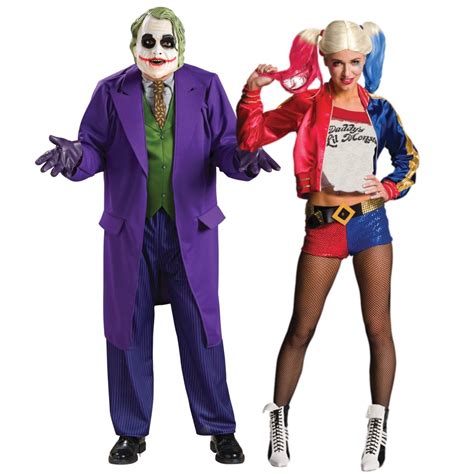 Joker and Harley Quinn Couple Costumes – Party Expert