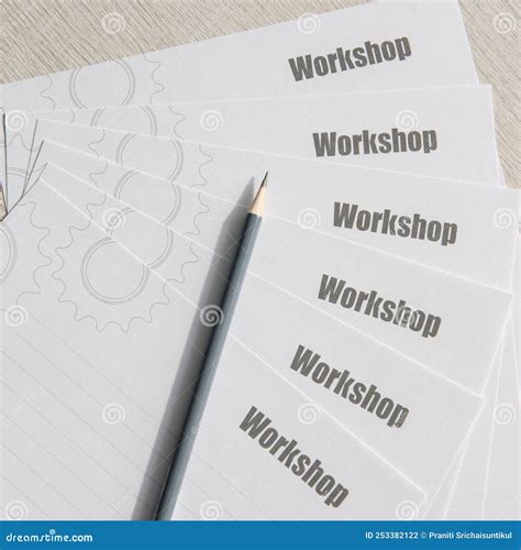 Blank Paper with Pencils Blank Paper with Pencils Stock Photo - Image of creative, conceptual ...