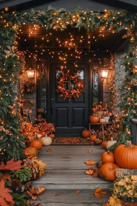 Pin by Dixie Johnston Turpin on fall/sept. | Fall decorations porch ...