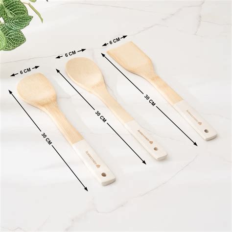Buy Spinel Perennial 4Pcs Bamboo Tools Set from Home Centre at just INR ...