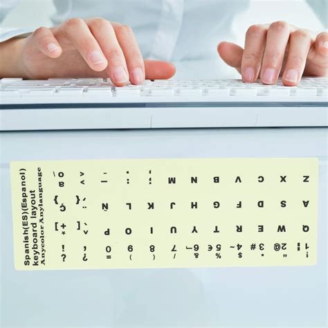 Buy DIKACA 1 Sheet Computer Notebook Glow for Decal Decals Letters ...