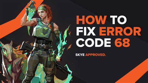 Image result for Valorant Error Code 68