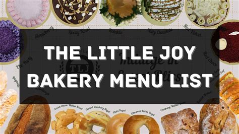 The Little Joy Bakery Menu Prices Philippines 2026 [Updated] — All ...