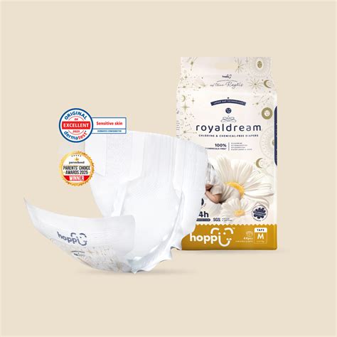 Hoppi RoyalDream Diapers 100% 7 Chemicals-Free – Hoppi®