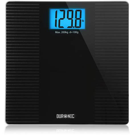 Duronic Body Scales BS203 | Measures Body Weight in Kilograms, Pounds