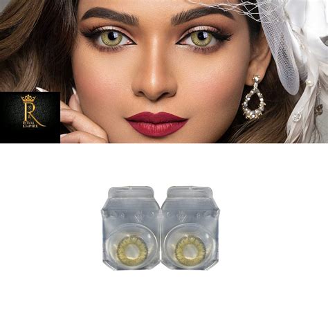 Buy Royal Empire Sagittarius Hazel Color Monthly Disposable Color ...