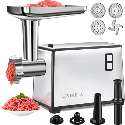 Amazon.com: Electric Meat Grinder, Sausage Stuffer Maker 450W(3000W Max ...