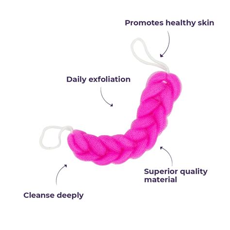 Buy SANFE SELFLY LONG LOOFAH - SINGLE | BODY BATH SPONGE LOOFAH FOR MEN ...