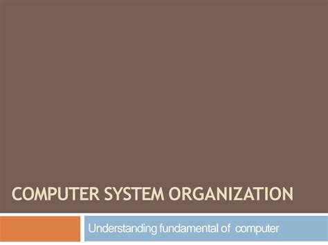What Is Computer System Organization 的图像结果