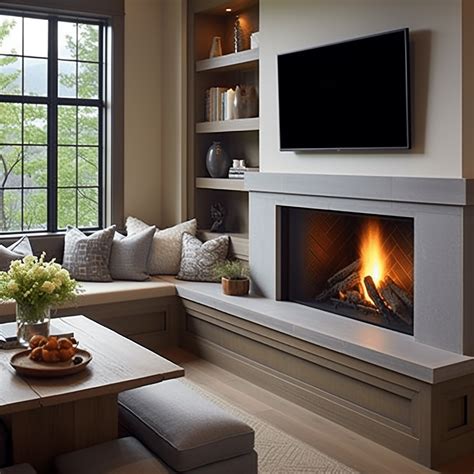 20 electric fireplace ideas with tv above – Artofit