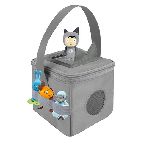 Buy Annmore Storage Bag for Tonies Box and Figures, With Cover for ...