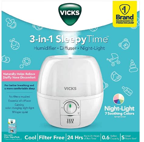 Image result for Vicks Humidifier Sleep