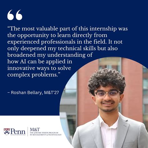 Jerome Fisher M&T Program on LinkedIn: #pennmt #techandbusiness # ...