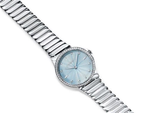 Tiffany & Co Metro watch is diamond studded and New York themed ...
