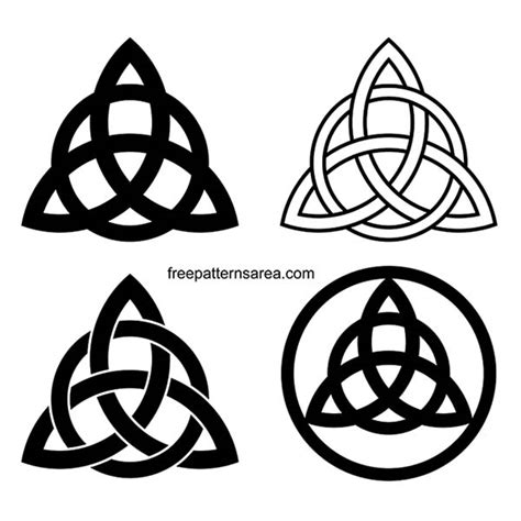 Image result for Trinity Celtic Knot Patterns