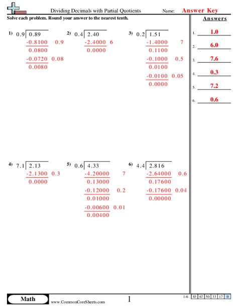 Dividing Using Partial Quote 的图像结果